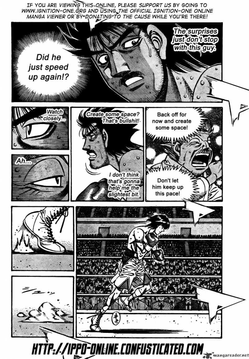 Hajime no Ippo: Fighting Spirit, Chapter 825 image 02
